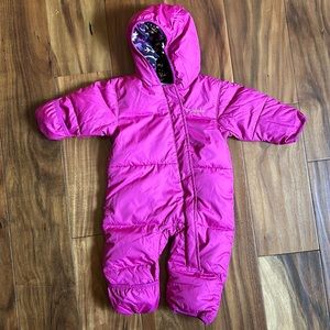 6-12m Columbia snowsuit/onesie